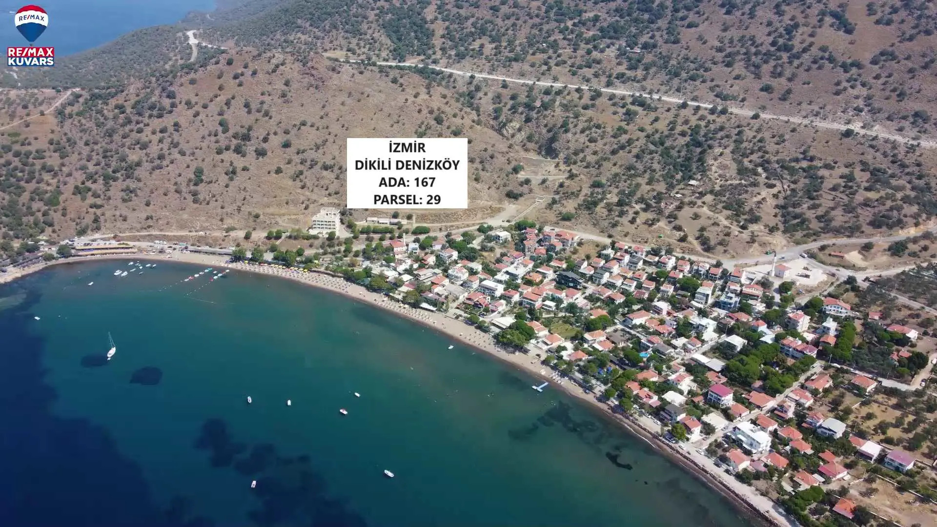 DİKİLİ DENİZKÖY'DE YATIRIMLIK ARSA