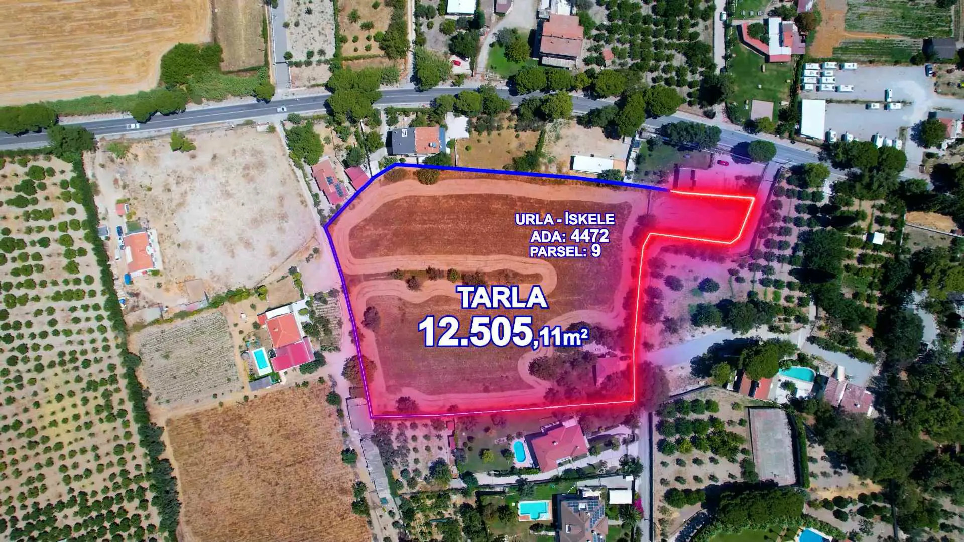 URLA’NIN EN DEĞERLİ LOKASYONUNDA GELECEĞE YATIRIMLIK BÜYÜK ARSA